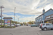 Ridgewood Plaza building and parking lot view