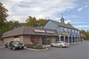 Ridgewood Plaza view from the left side of the building